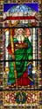 saint andreas windows in the pazzi chapel santa croce